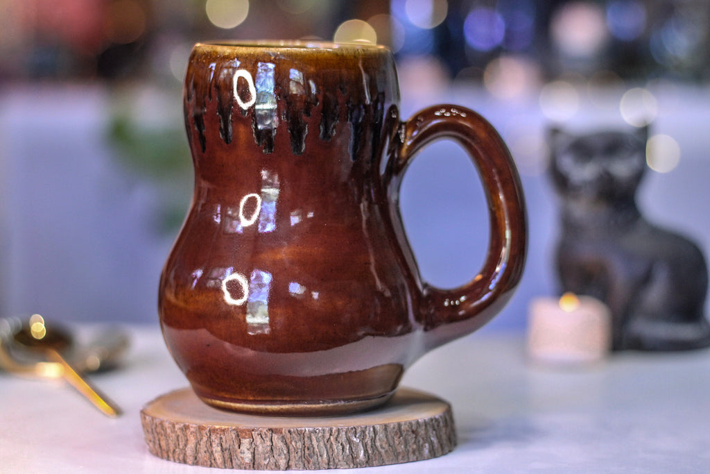 24-D Rustic Red Acorn Gourd Mug - MISFIT, 21 oz. - 25% off