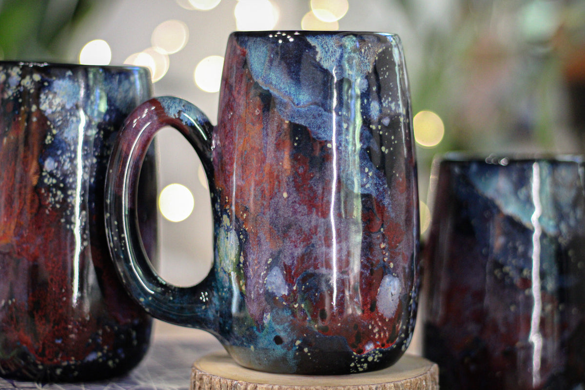 23-C Rainbow Stellar Mug, 24 oz. (This listing is for one mug)