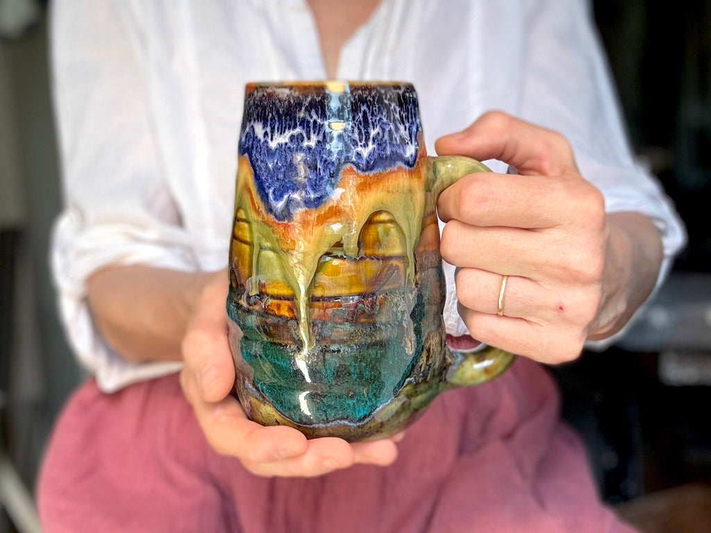 25-C New Earth Variation EXPERIMENT Mug, 23 oz.