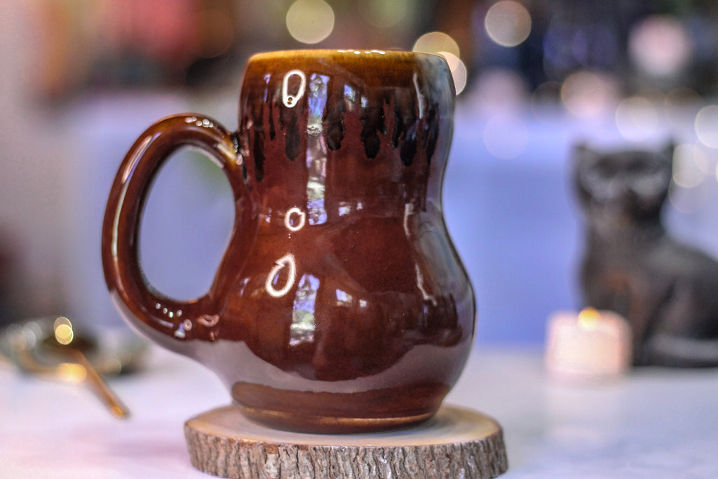 24-D Rustic Red Acorn Gourd Mug - MISFIT, 21 oz. - 25% off