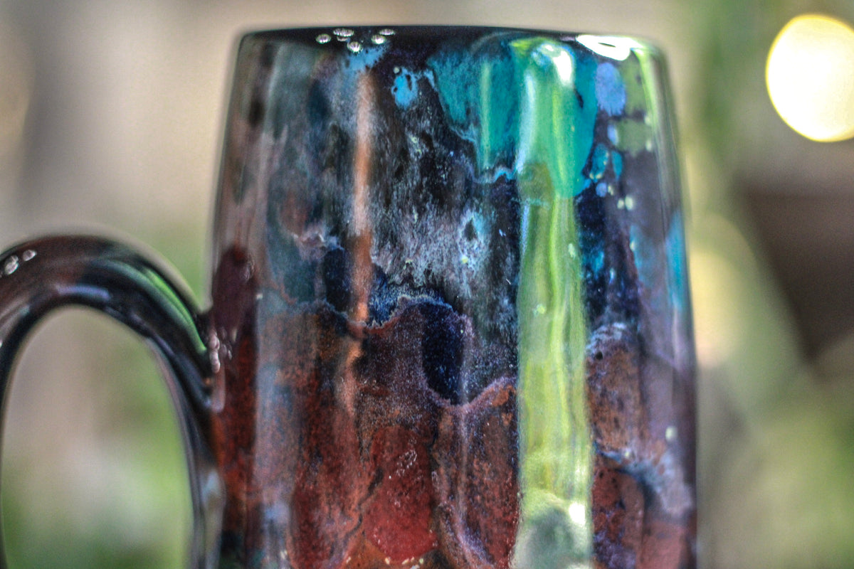 23-A Rainbow Stellar Mug - TOP SHELF, 24 oz.