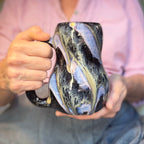 23-C Cosmic Amethyst Grotto Curvy Mug - MISFIT, 23 oz. - 20% off