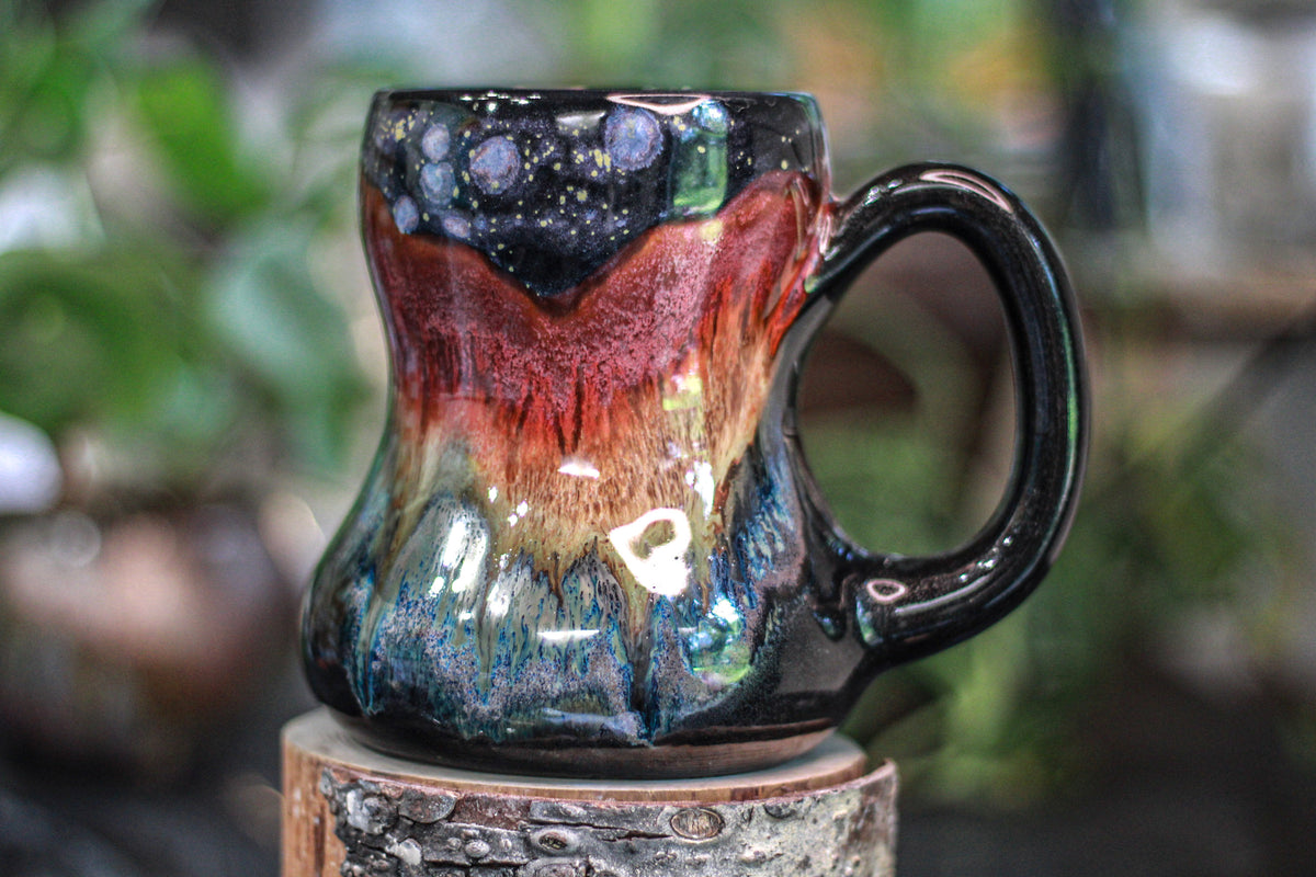 24-B Starry Night Gourd Mug - TOP SHELF, 21 oz.