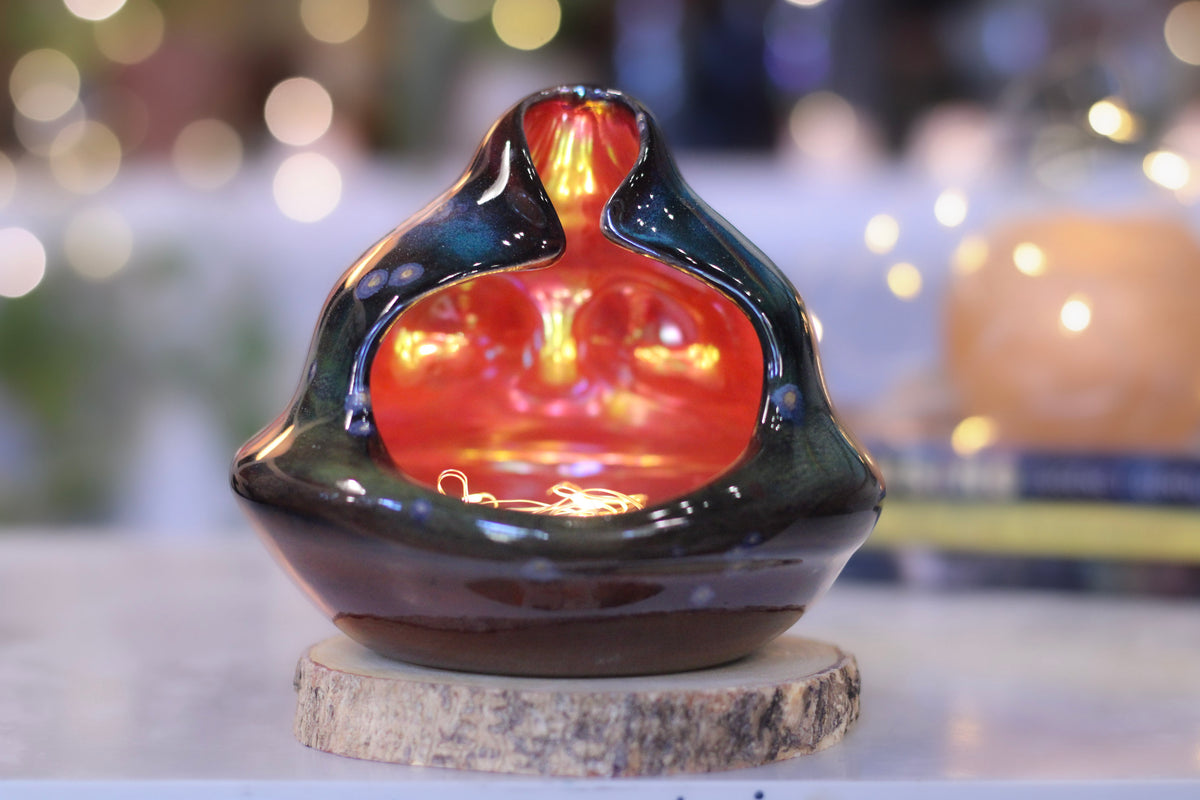 25-D Rainbow Stellar Goddess Candleholder