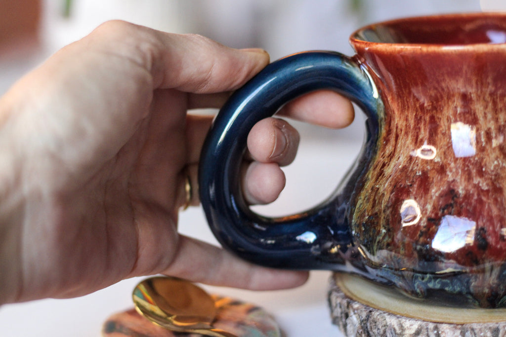 22-D Molten Squat Mug - MINOR MISFIT, 13 oz. - 10% off