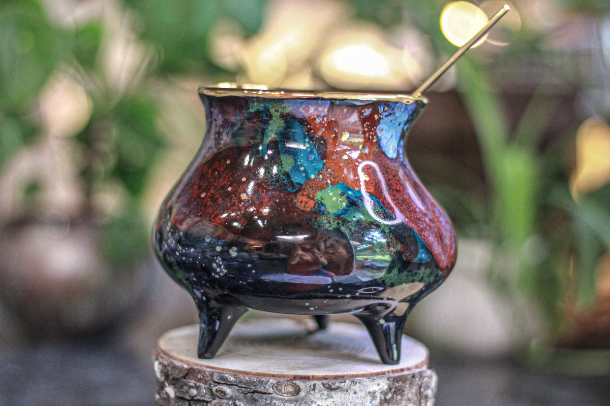 23-A Rainbow Stellar Cauldron - MINOR MISFIT, 20 oz. - 10% off