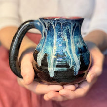 Load image into Gallery viewer, 26-F Midnight Tide Flared Textured Mug - MINOR MISFIT, 16 oz. - 10% off