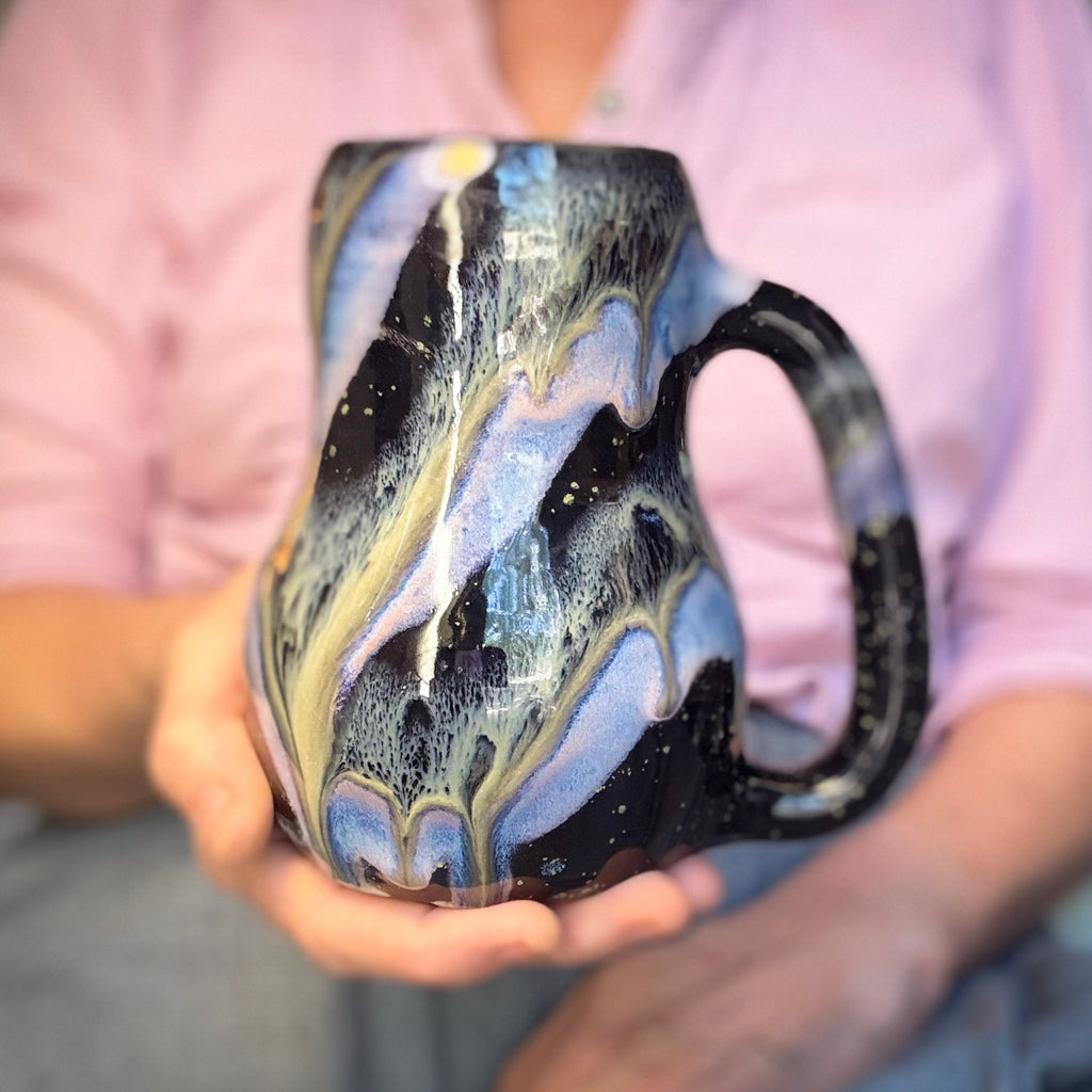 23-C Cosmic Amethyst Grotto Curvy Mug - MISFIT, 23 oz. - 20% off