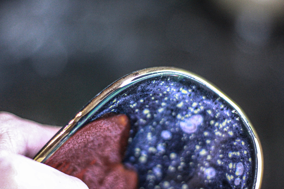 25-B Starry Night Candle Holder - MINOR MISFIT, 20% off