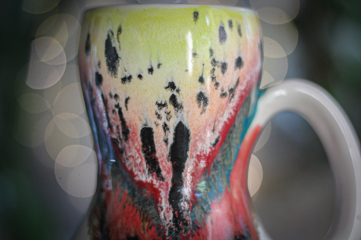 17-B Desert Rainbow Acorn Gourd Mug, 21 oz.