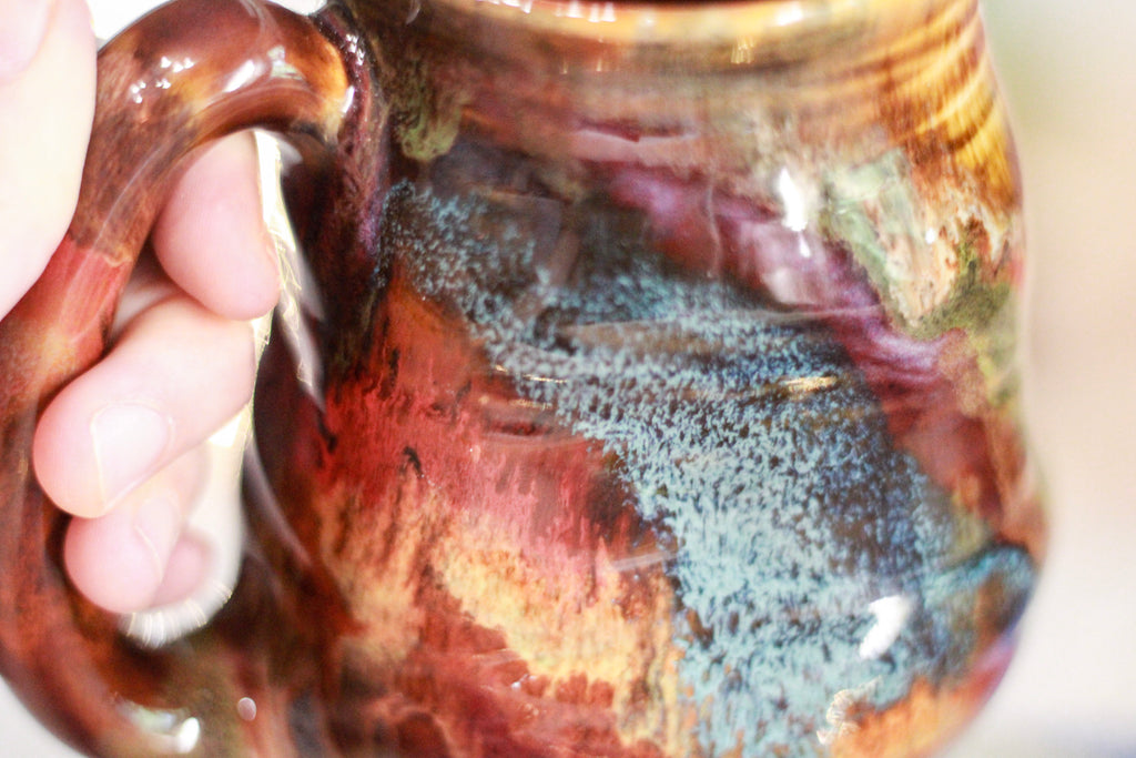 20-E Rainbow Grotto Textured Divot Mug - MISFIT, 17 oz. - 15% off