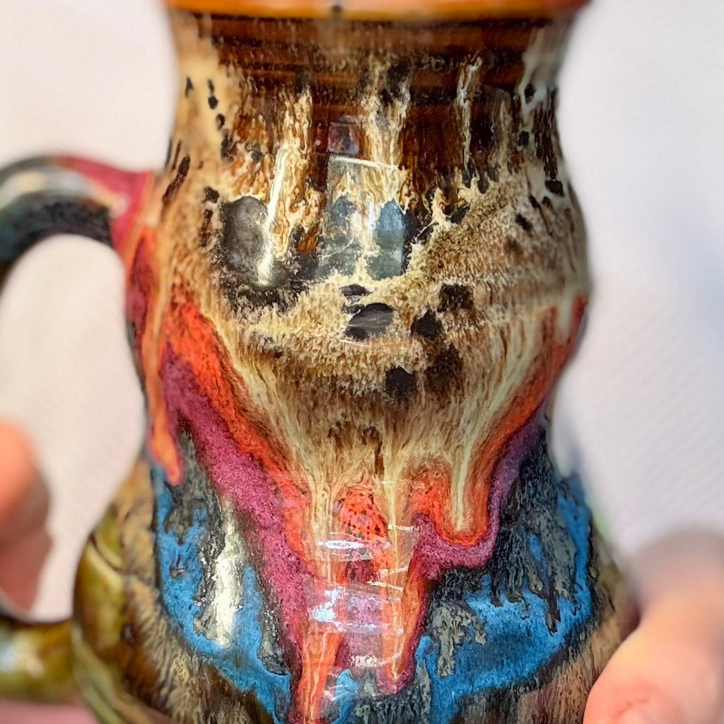 03-B Molten Cheetah Cuddle Mug, 24 oz.