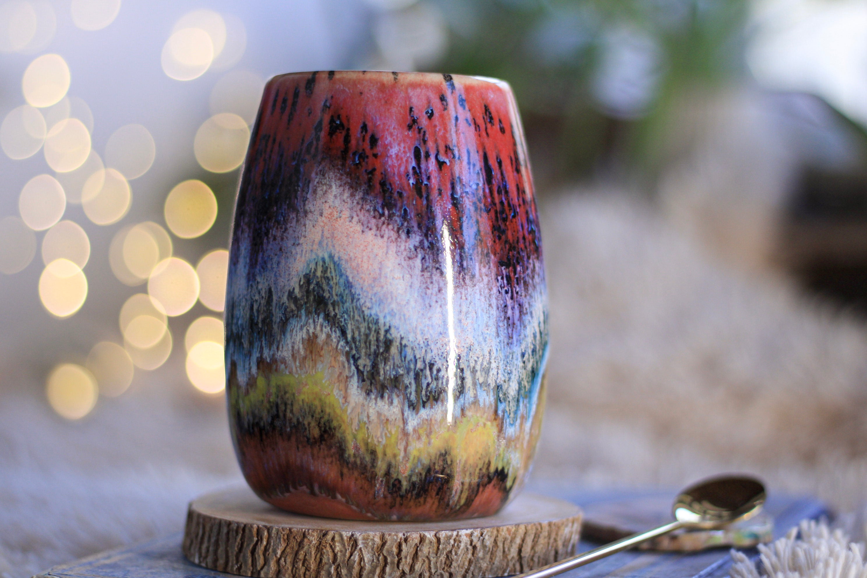 03-B Rainbow Family PROTOTYPE Mug - TOP SHELF, 19 oz.