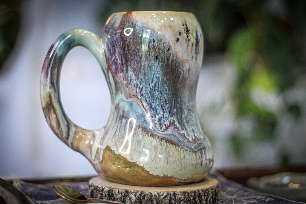 03-B Soft Earth Series Grotto Gourd Mug - TOP SHELF, 22 oz.