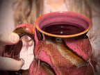 03-E Magenta Grotto Curvy Mug - TOP SHELF, 19 oz.