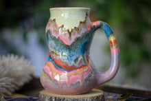 Load image into Gallery viewer, 06-B Pastel Valley PROTOTYPE Gourd Mug Variation - TOP SHELF MISFIT, 22 oz.