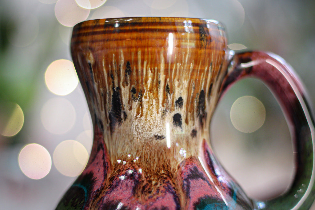 03-B Molten Cheetah Variation Mug - TOP SHELF MISFIT, 17 oz.