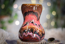 Load image into Gallery viewer, 03-A Molten Strata Gourd Mug - TOP SHELF, 18 oz.