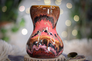 03-A Molten Strata Gourd Mug - TOP SHELF, 18 oz.