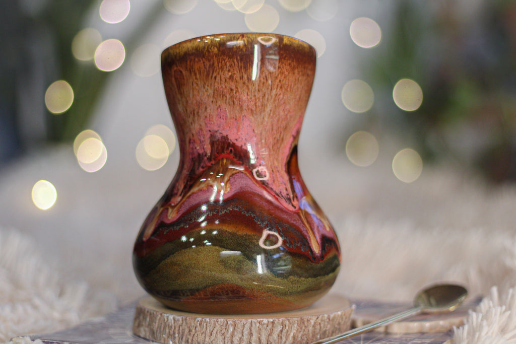 03-B Amber 'Flow' Mug - TOP SHELF, 18 oz.