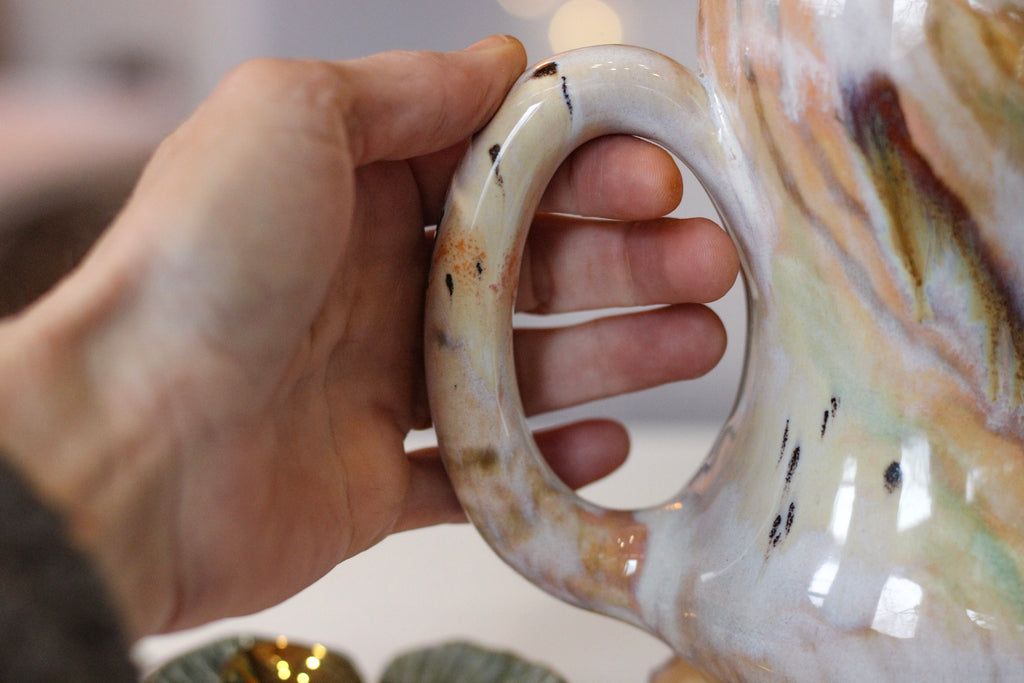 03-B Soft Earth Series PROTOTYPE Gourd Mug - MISFIT, 24 oz. - 20% off