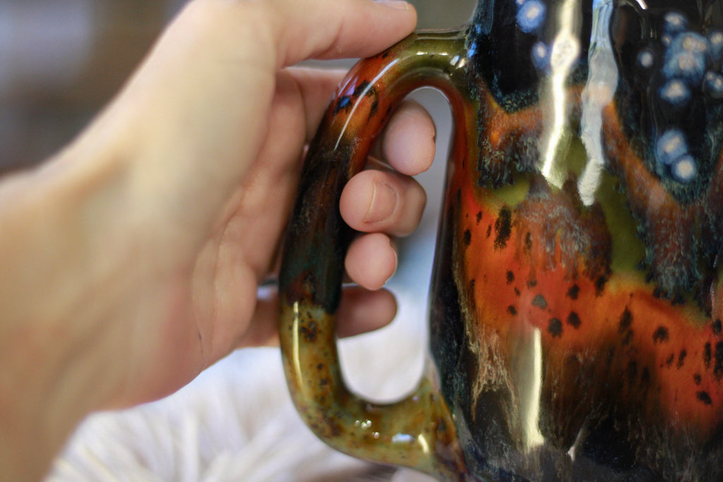 03-A Green Mountain Midnight Textured Mug - TOP SHELF, 25 oz.