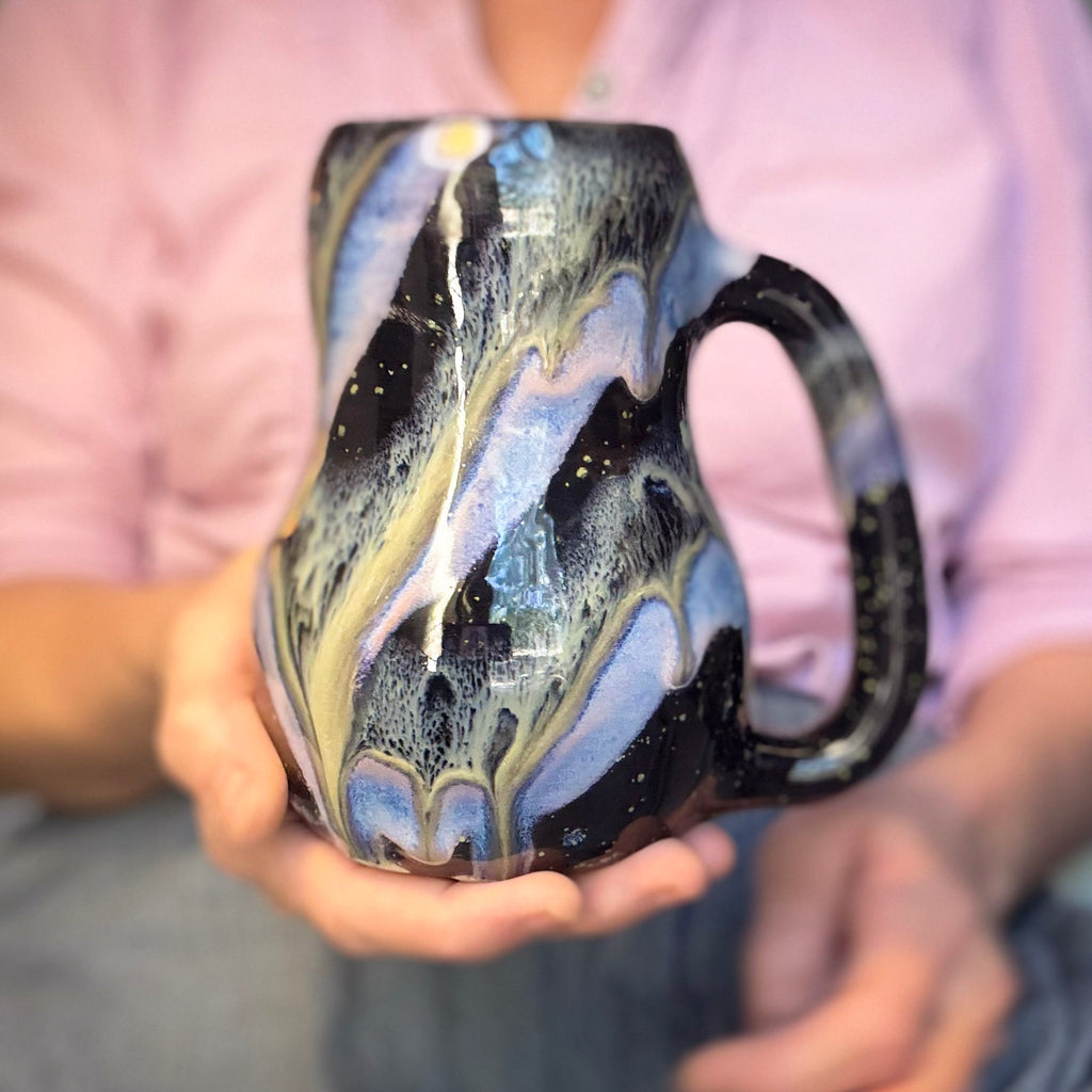 23-C Cosmic Amethyst Grotto Curvy Mug - MISFIT, 23 oz. - 20% off