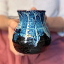 Load image into Gallery viewer, 26-F Midnight Tide Flared Textured Mug - MINOR MISFIT, 16 oz. - 10% off