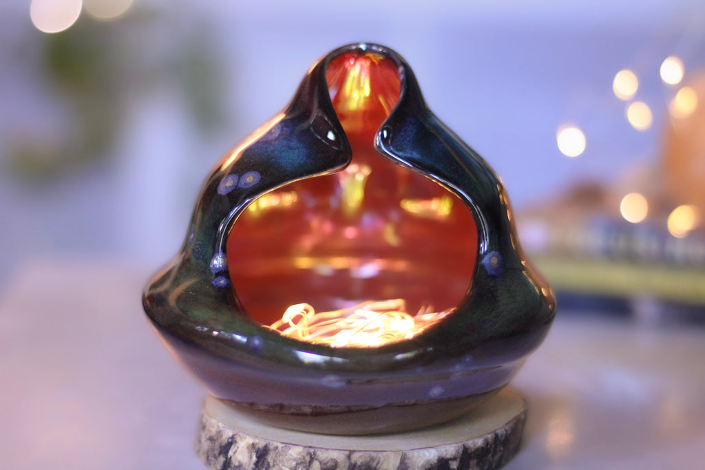 25-D Rainbow Stellar Goddess Candleholder