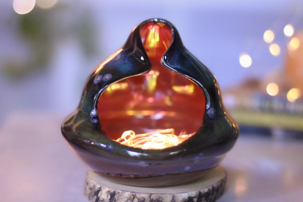 25-D Rainbow Stellar Goddess Candleholder