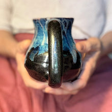 Load image into Gallery viewer, 26-F Midnight Tide Flared Textured Mug - MINOR MISFIT, 16 oz. - 10% off