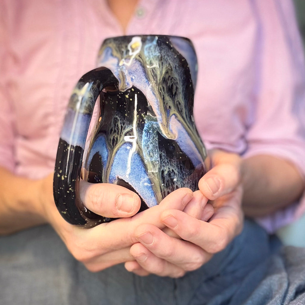 23-C Cosmic Amethyst Grotto Curvy Mug - MISFIT, 23 oz. - 20% off