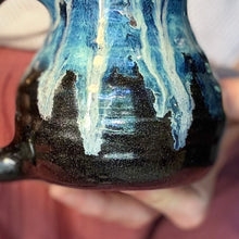 Load image into Gallery viewer, 26-F Midnight Tide Flared Textured Mug - MINOR MISFIT, 16 oz. - 10% off