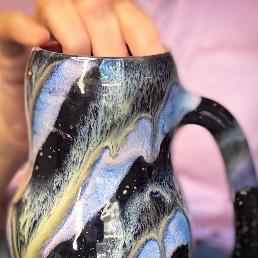 23-C Cosmic Amethyst Grotto Curvy Mug - MISFIT, 23 oz. - 20% off