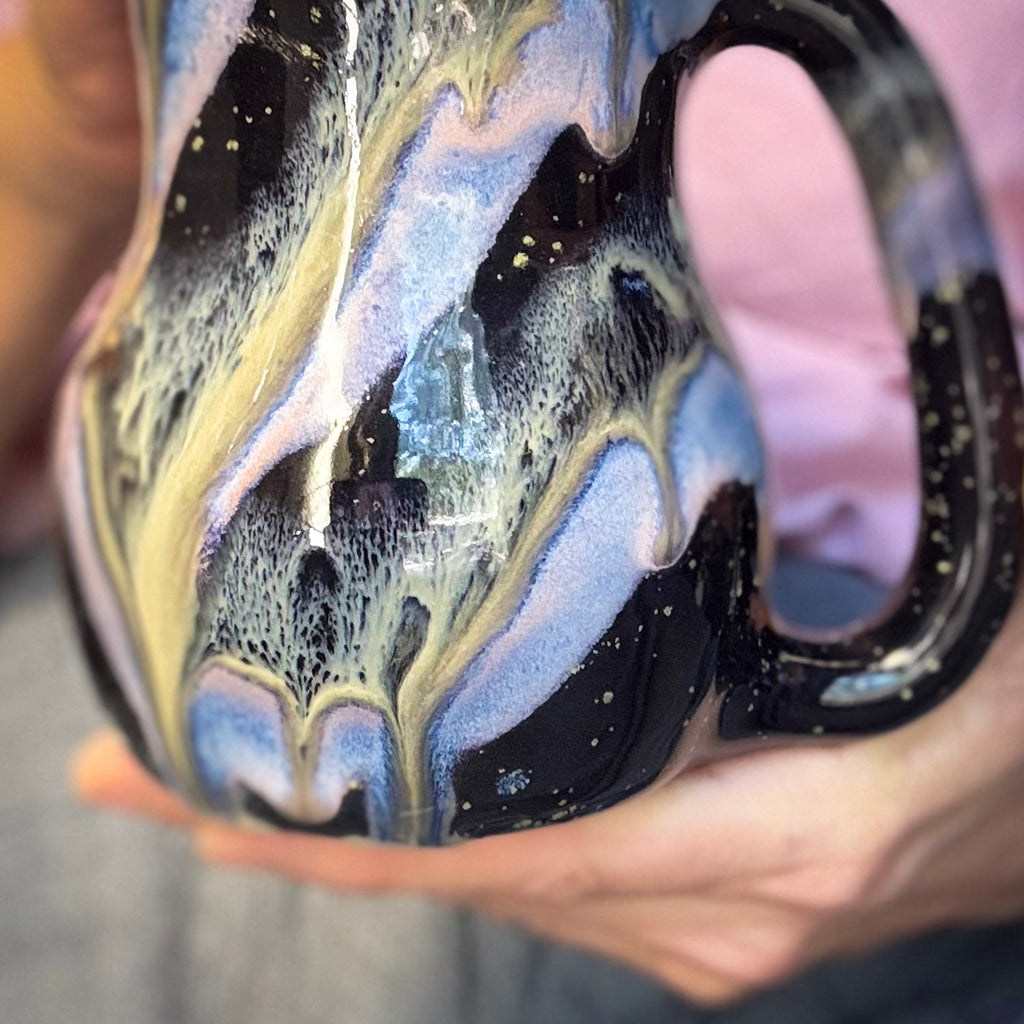 23-C Cosmic Amethyst Grotto Curvy Mug - MISFIT, 23 oz. - 20% off