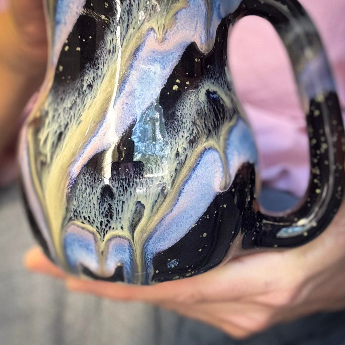 23-C Cosmic Amethyst Grotto Curvy Mug - MISFIT, 23 oz. - 20% off