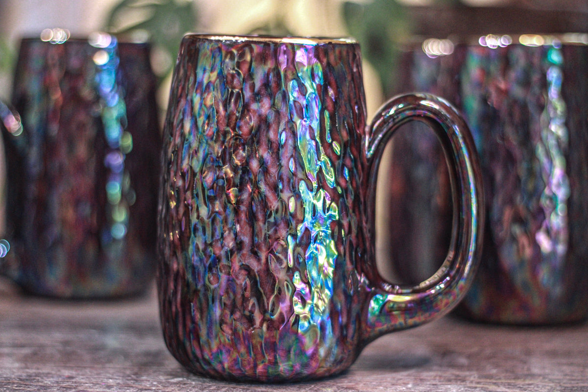 26-B Midnight Aura Textured Mug - 23 oz. - 10% off (This listing is for one mug)