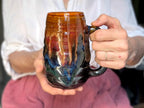 26-D Magenta Haze Swirly Mug, 24 oz.