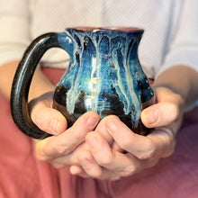 Load image into Gallery viewer, 26-F Midnight Tide Flared Textured Mug - MINOR MISFIT, 16 oz. - 10% off