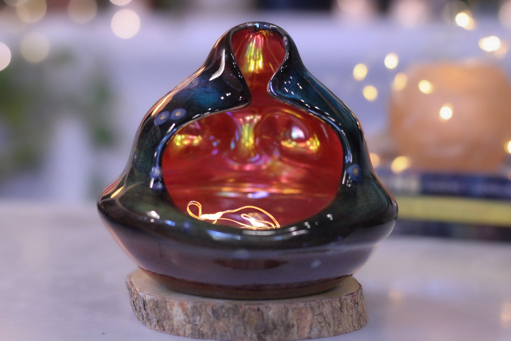 25-D Rainbow Stellar Goddess Candleholder