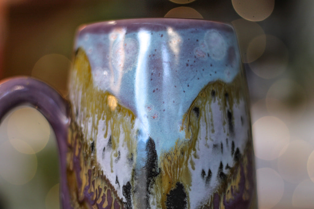 27-B Lavender Fields Notched Mug - TOP SHELF, 24 oz.