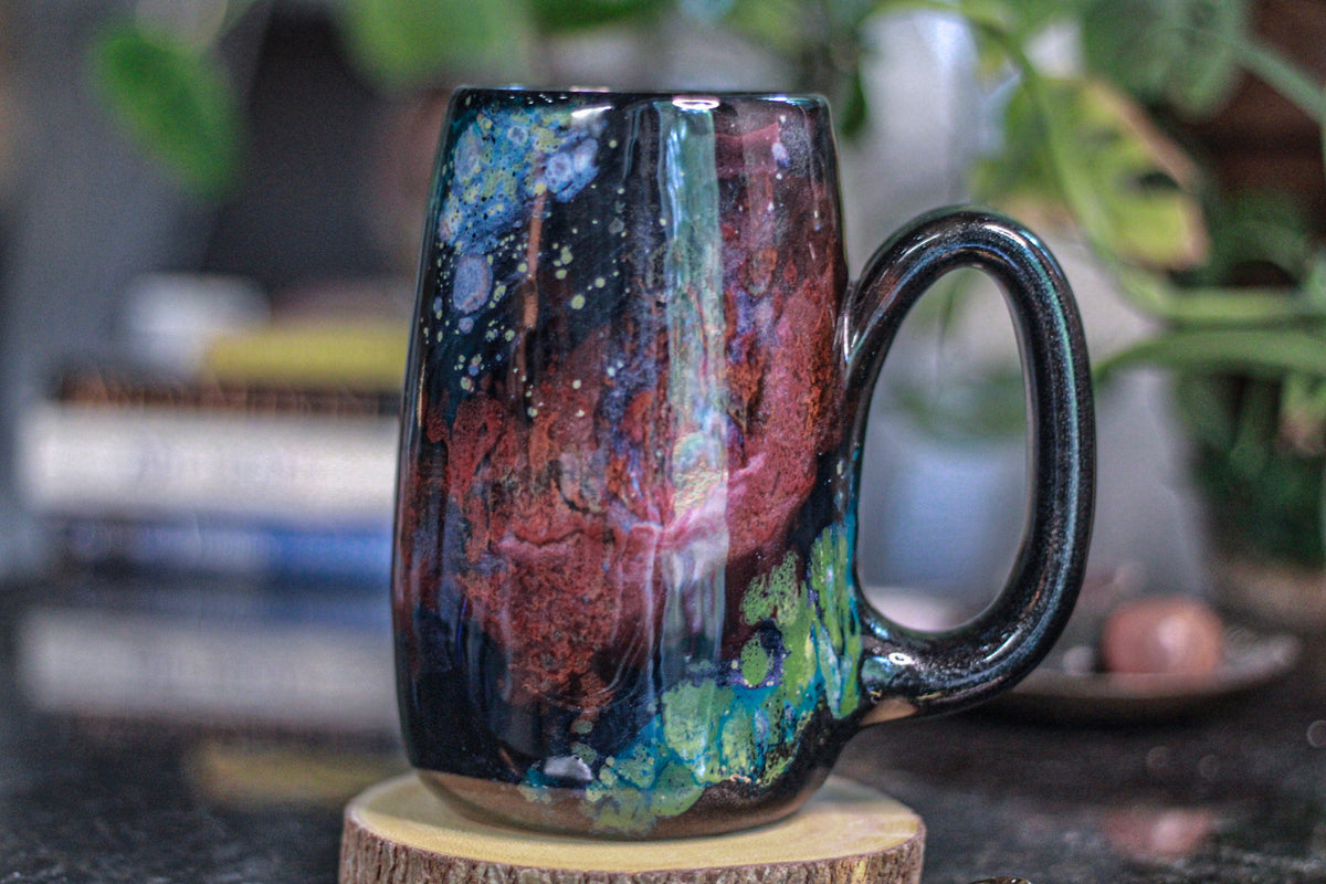 27-A Rainbow Stellar Mug - TOP SHELF MISFIT 23 oz.