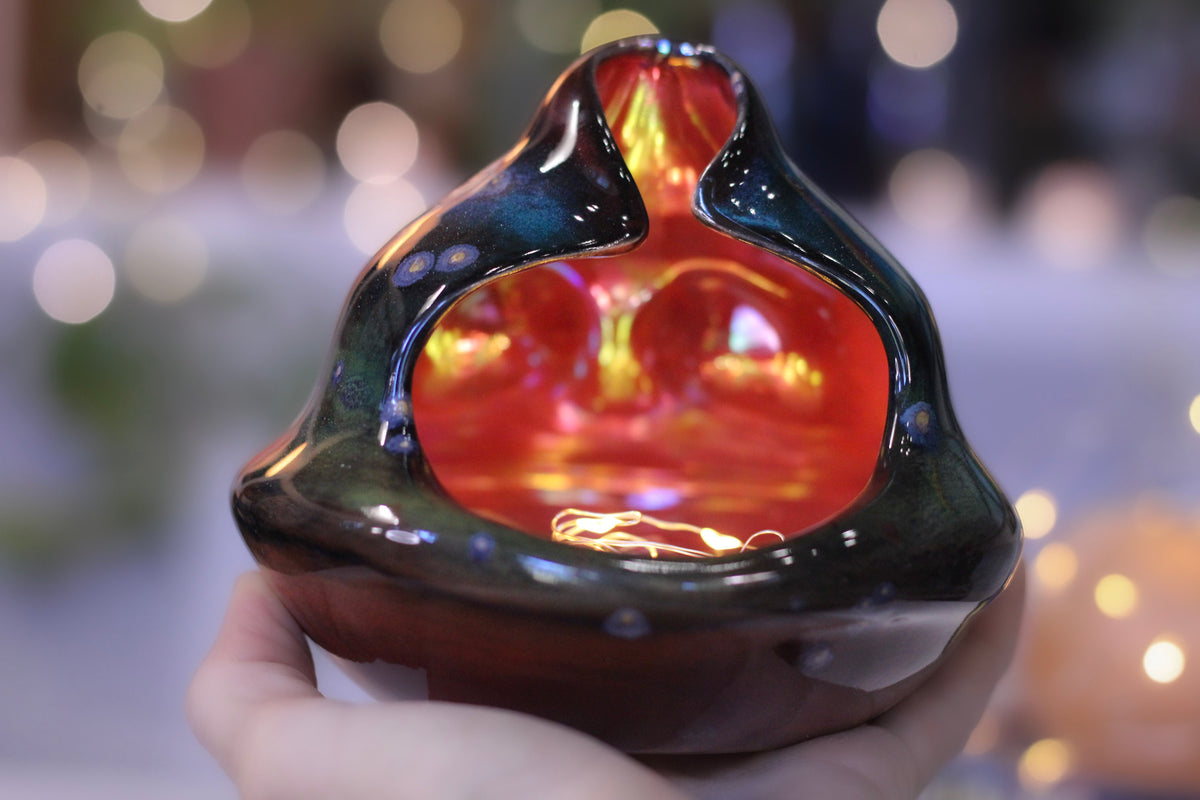 25-D Rainbow Stellar Goddess Candleholder