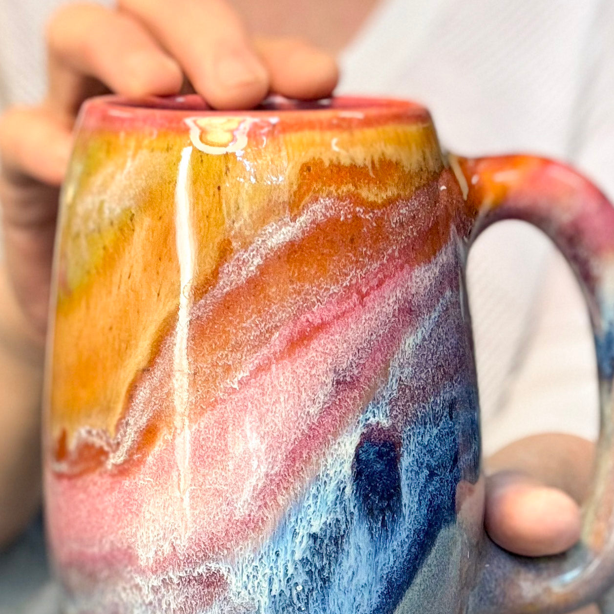 03-D Rainbow Valley Simple Mug, 24 oz.