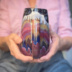03-B Purple Mountain Majesty Slender Mug, 27 oz.