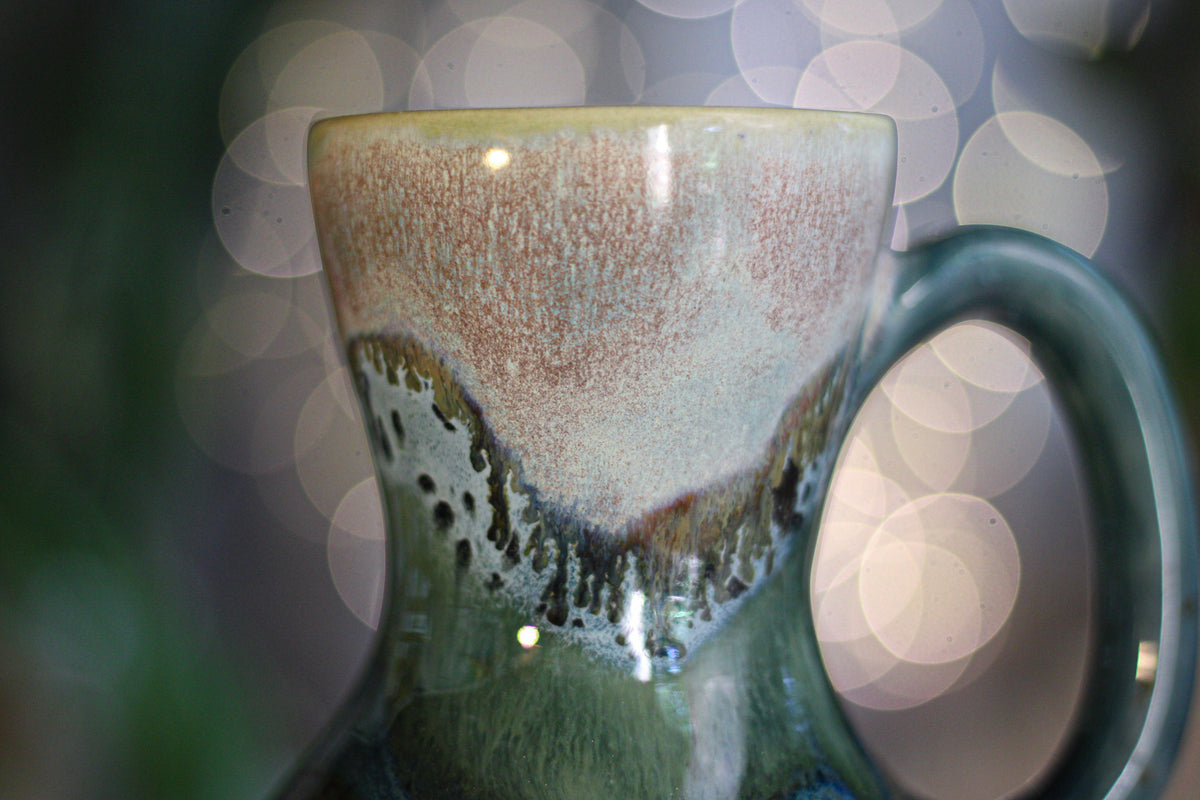 03-C TidePool Variation Barely Flared Acorn Mug, 16 oz.