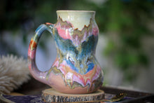 Load image into Gallery viewer, 06-B Pastel Valley PROTOTYPE Gourd Mug Variation - TOP SHELF MISFIT, 22 oz.