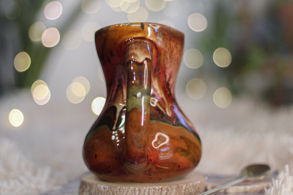 03-B Amber 'Flow' Mug - TOP SHELF, 18 oz.