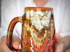 03-C Desert Oasis Swirly Mug - TOP SHELF, 25 oz.