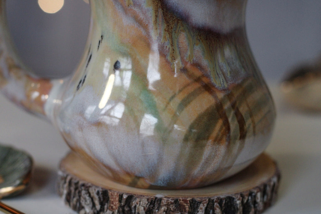 03-B Soft Earth Series PROTOTYPE Gourd Mug - MISFIT, 24 oz. - 20% off